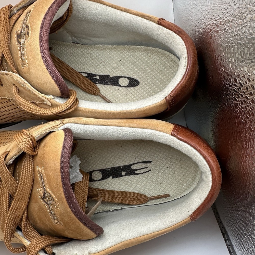 310 Motoring Men's Shoes Size 12 EU 46 Hurricane 31501 Wheat Brown Leather Suede - Picture 8 of 16